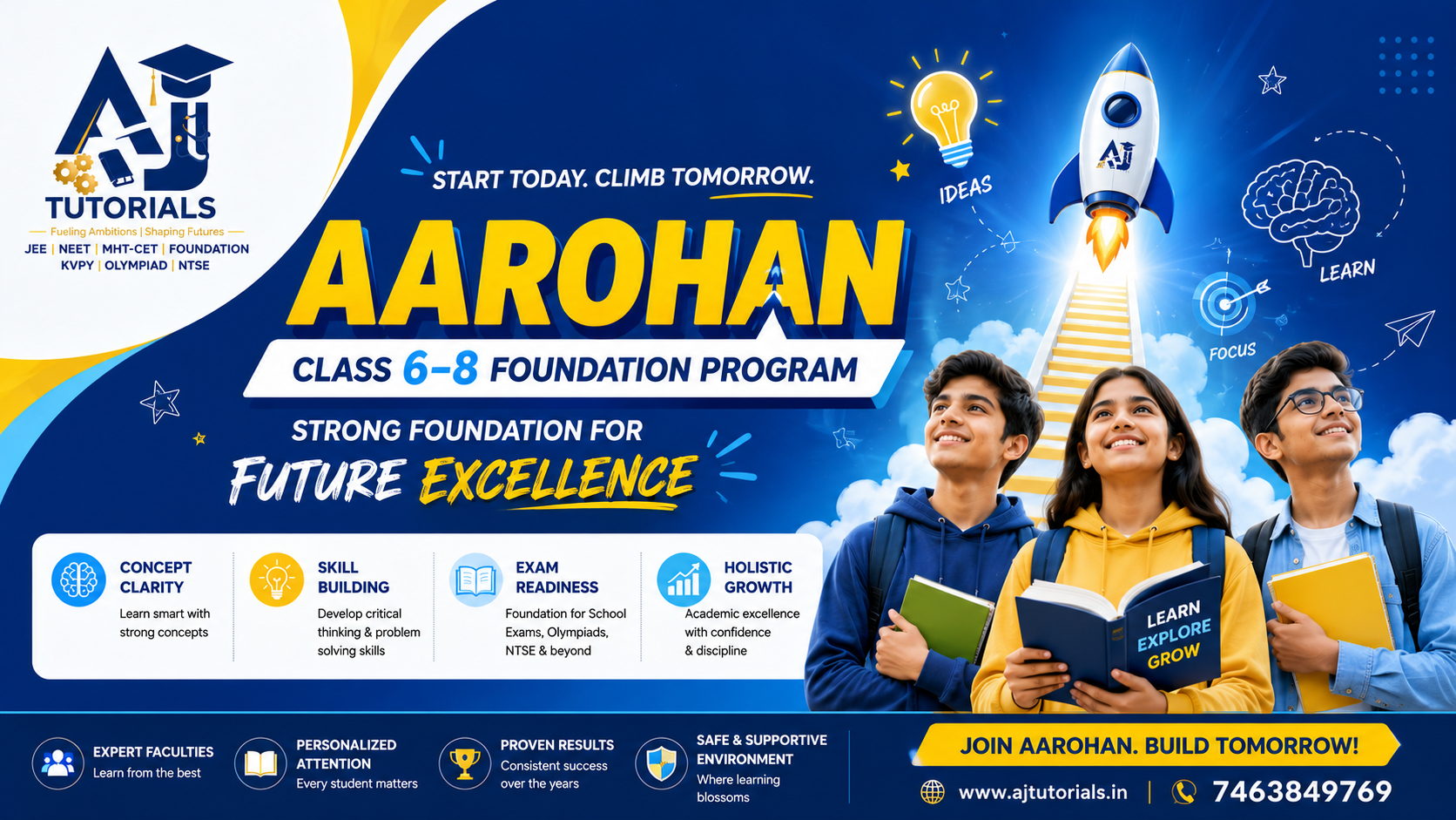 AAROHAN (Class 6-8 Foundation Program)